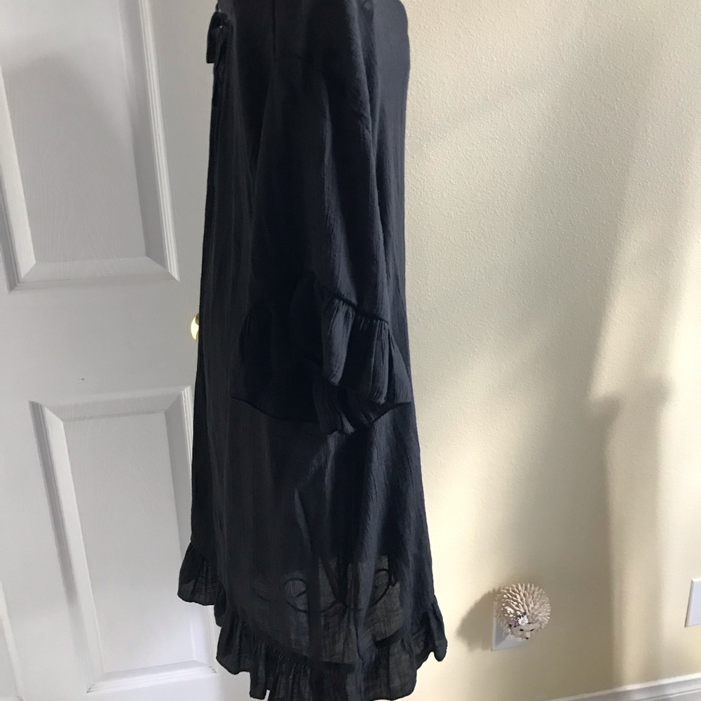 HOST PICK 🎉Ekouaer Black Swimsuit Cover Up Size Large - Picture 2 of 6